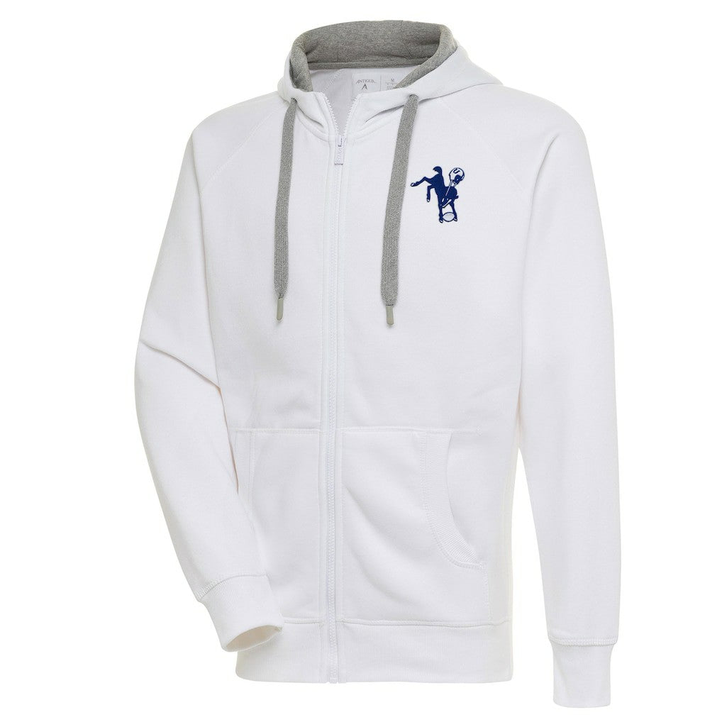 Indianapolis Colts Adult Throwback Logo Victory Full-Zip Hoodie | NFL Near me