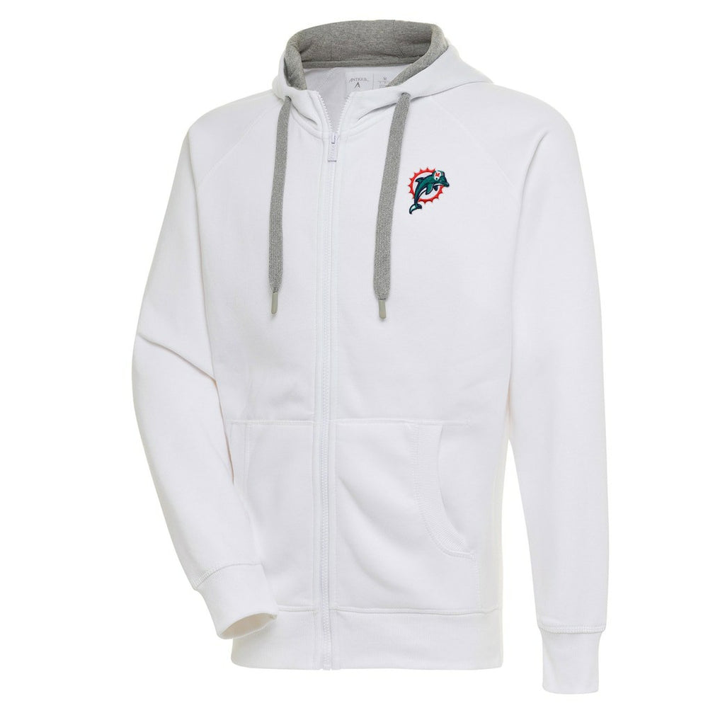 Miami Dolphins Adult Throwback Logo Victory Full-Zip Hoodie | NFL US