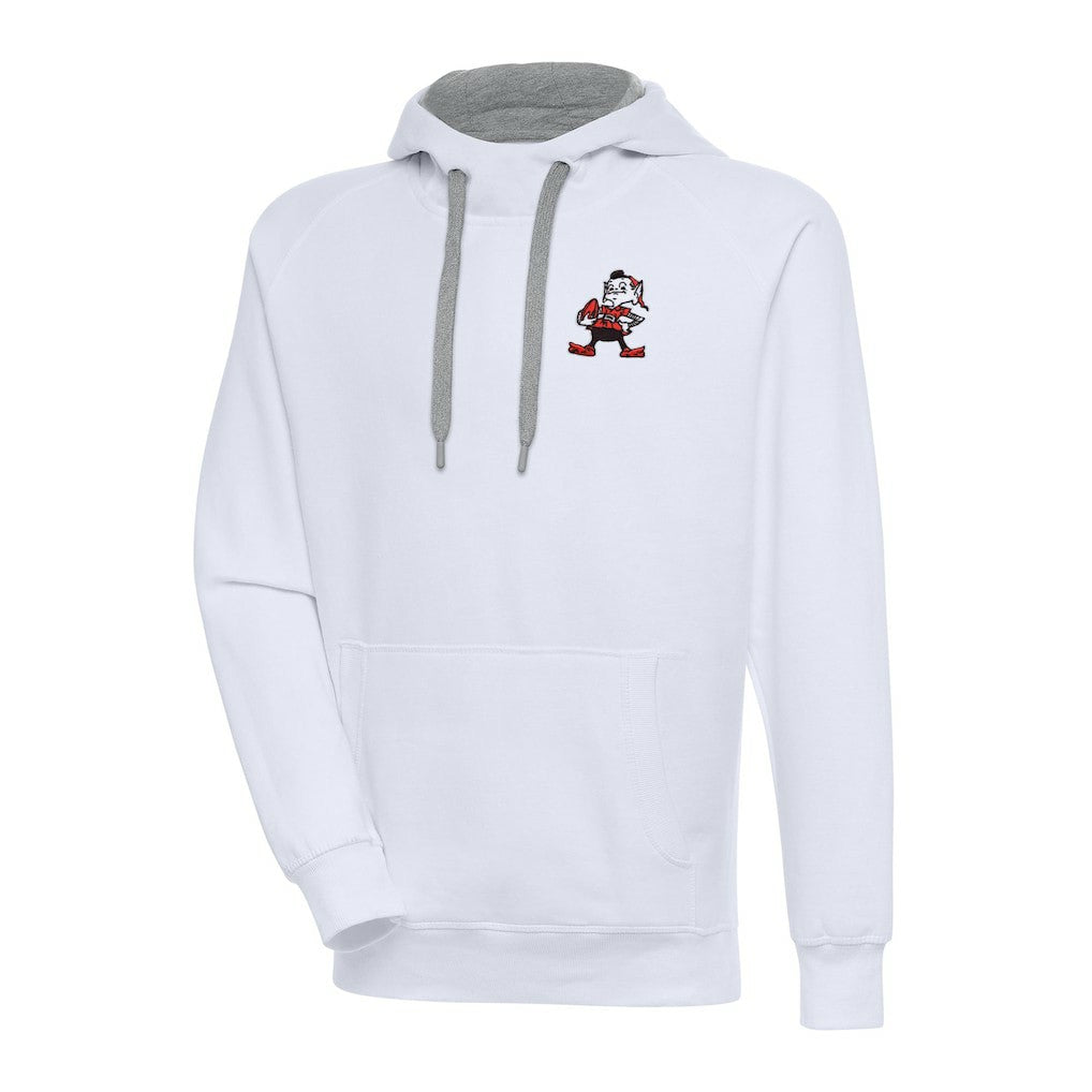 Cleveland Browns Adult Throwback Logo Victory Pullover Hoodie | NFL Hot