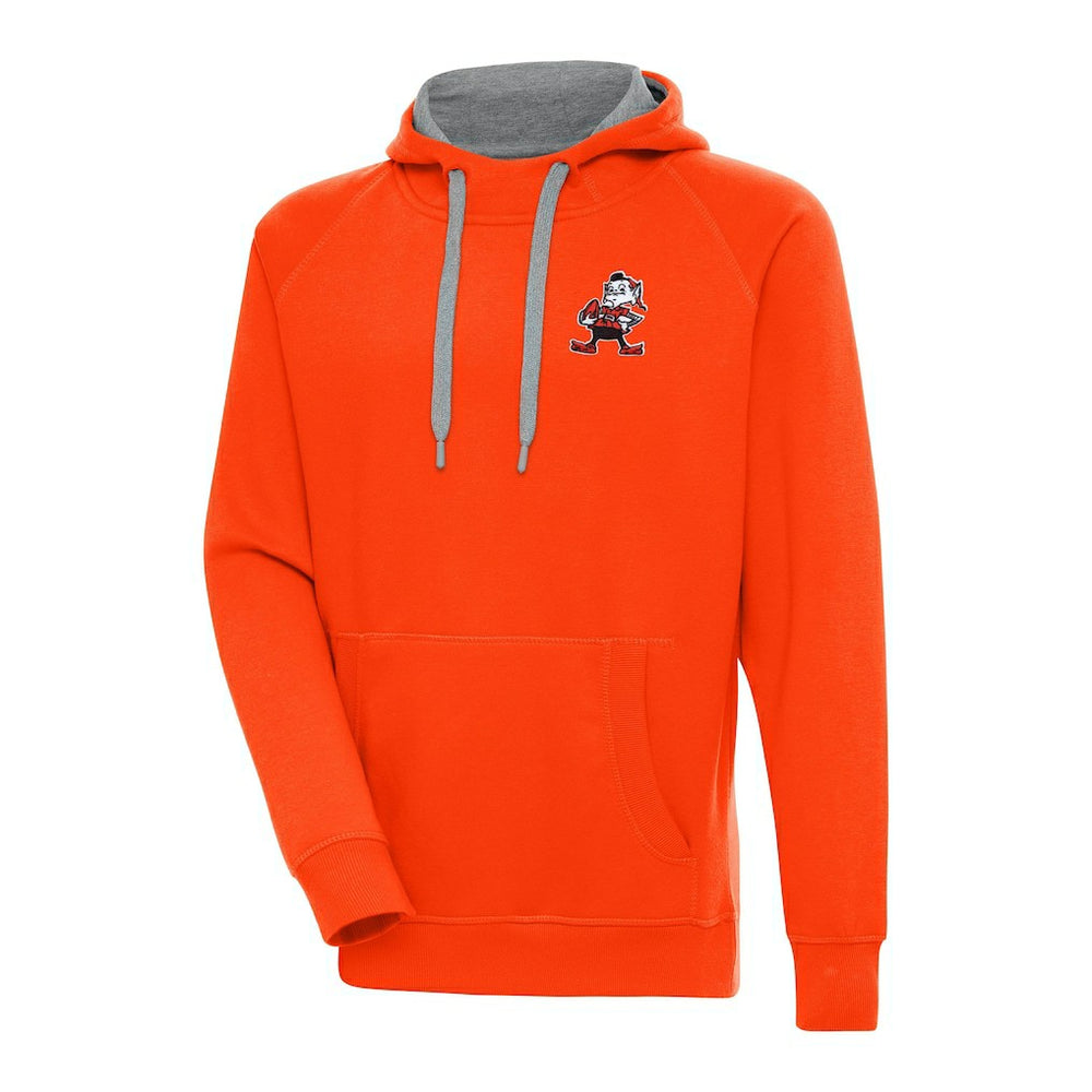 Cleveland Browns Adult Throwback Logo Victory Pullover Hoodie | NFL Sale