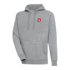 Denver Broncos Adult Throwback Logo Victory Pullover Hoodie | NFL Near me
