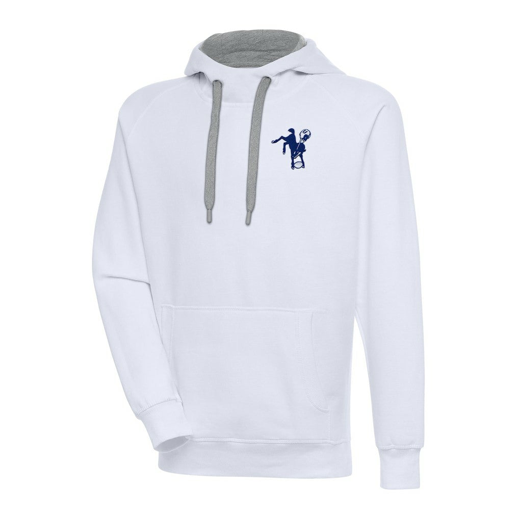 Indianapolis Colts Adult Throwback Logo Victory Pullover Hoodie | NFL Near me