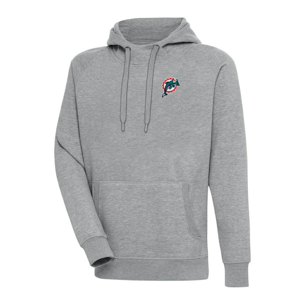 Miami Dolphins Adult Throwback Logo Victory Pullover Hoodie | NFL Near me