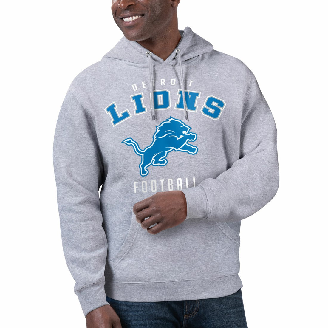 Detroit Lions Starter Unisex Logo Graphic Pullover Hoodie | NFL US