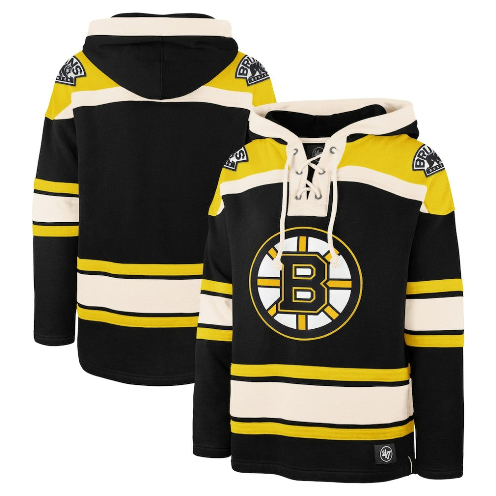 Boston Bruins '47 Big & Tall Superior Lacer Pullover Hoodie -  NHL Hoodies