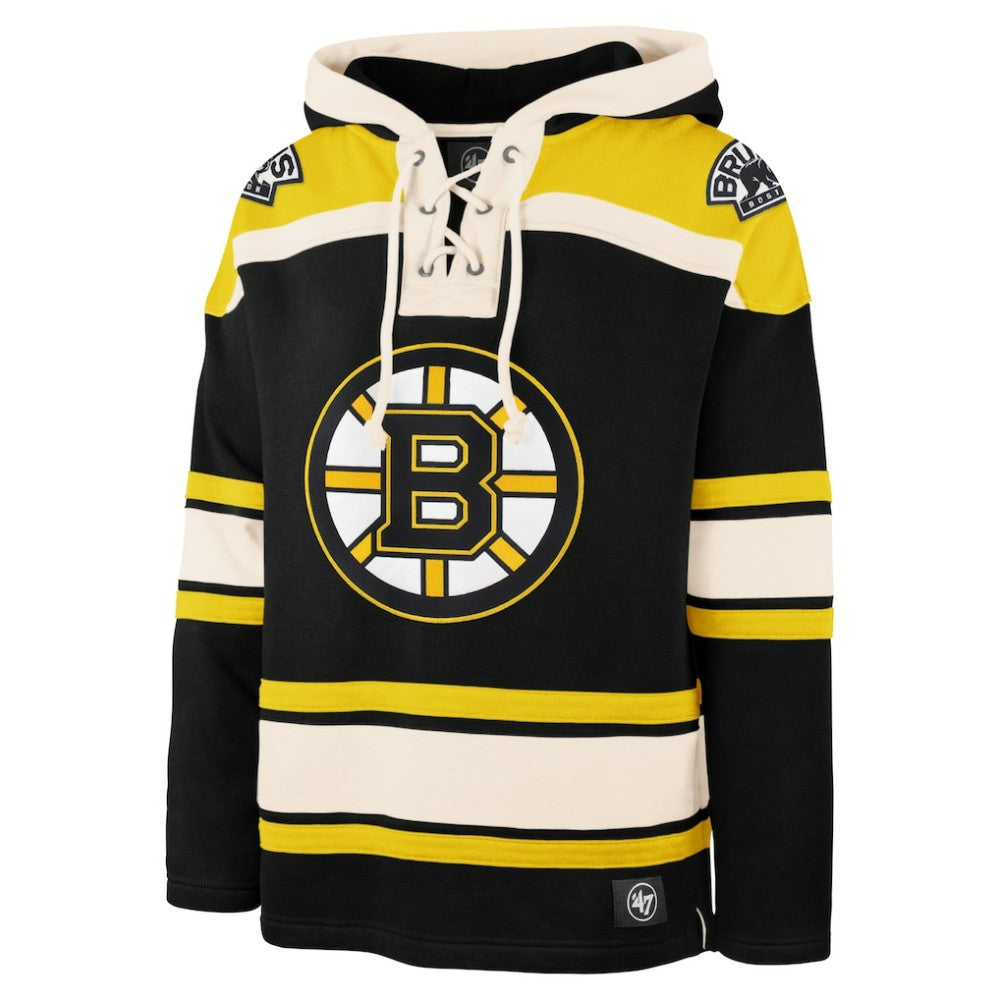 Boston Bruins '47 Big & Tall Superior Lacer Pullover Hoodie -  NHL Hoodies