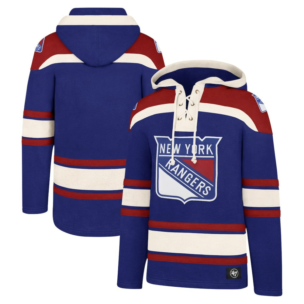 New York Rangers '47 Big & Tall Superior Lacer Pullover Hoodie -  NHL Hoodies