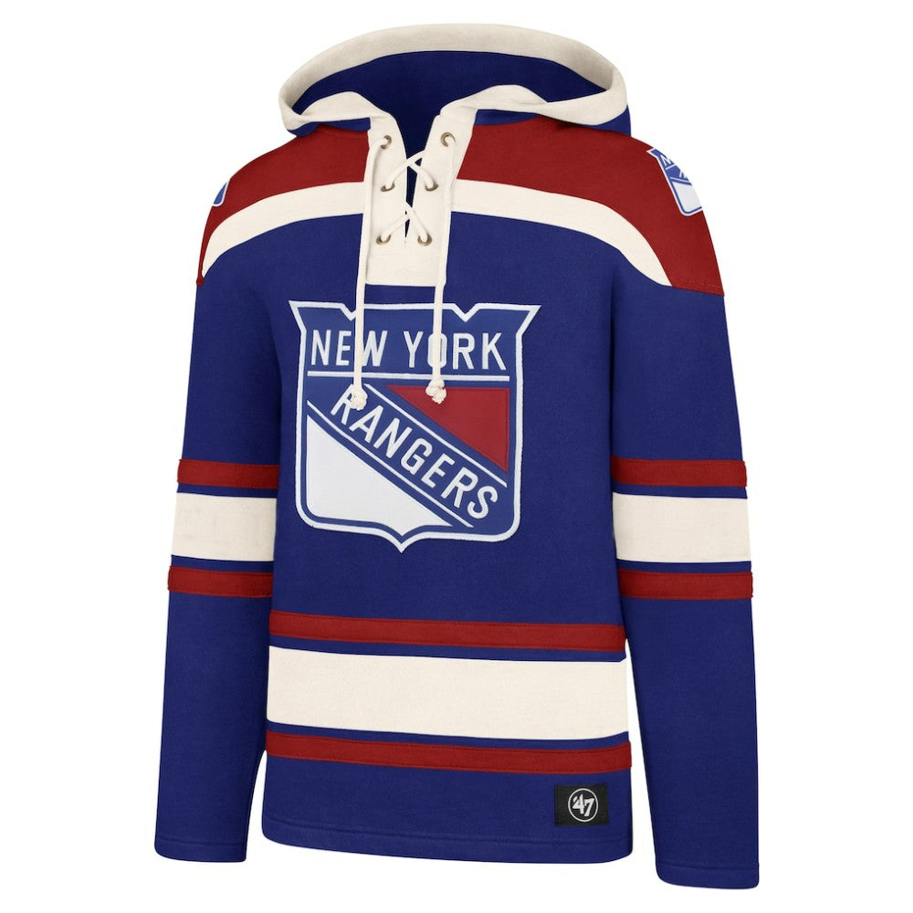 New York Rangers '47 Big & Tall Superior Lacer Pullover Hoodie -  NHL Hoodies