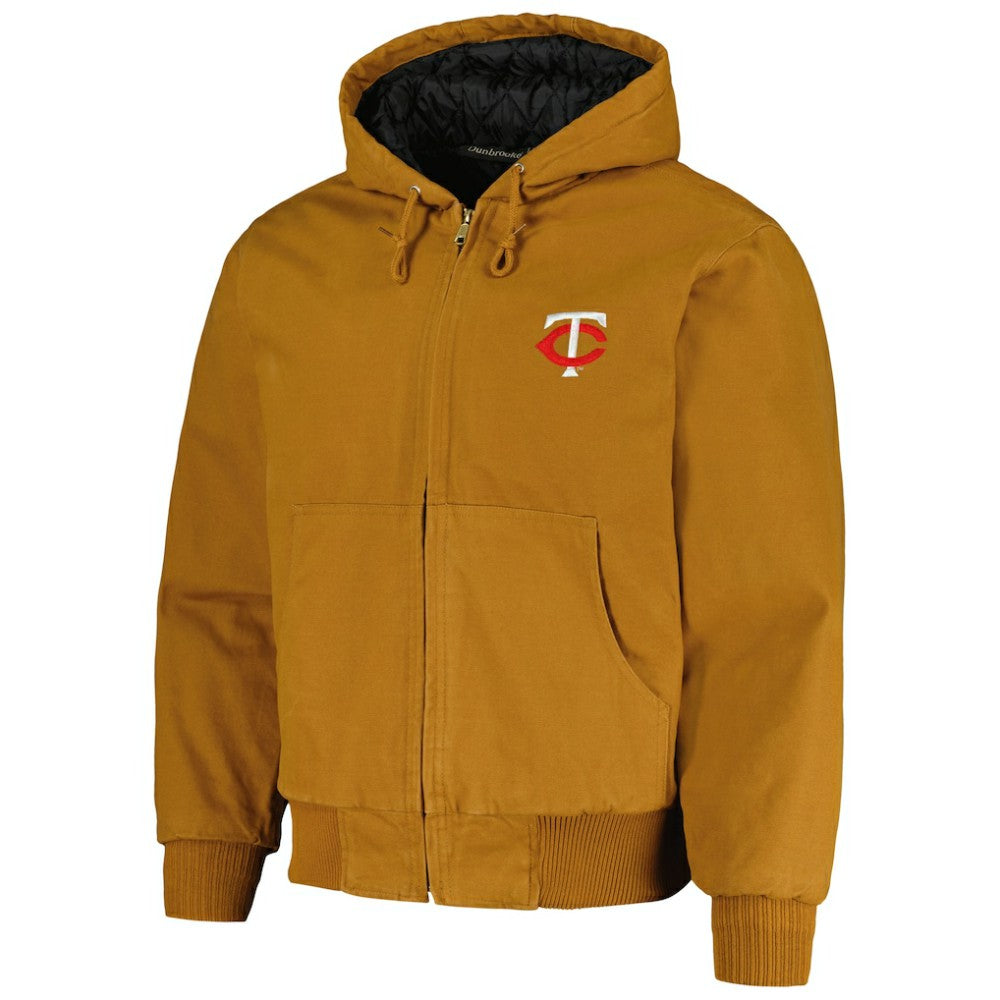 Minnesota Twins Dunbrooke Dakota Work Full-Zip Hoodie Jacket - MLB Jackets