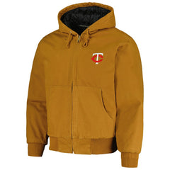 Minnesota Twins Dunbrooke Dakota Work Full-Zip Hoodie Jacket - MLB Jackets
