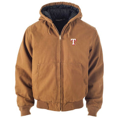 Texas Rangers Dunbrooke Dakota Work Full-Zip Hoodie Jacket - MLB Jackets