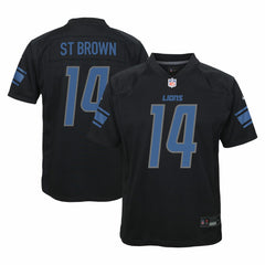Detroit Lions Amon-Ra St. Brown  Youth Game Jersey | NFL Outlet