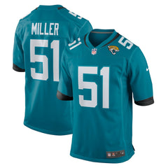 Jacksonville Jaguars Ventrell Miller  Game Jersey | NFL Sale