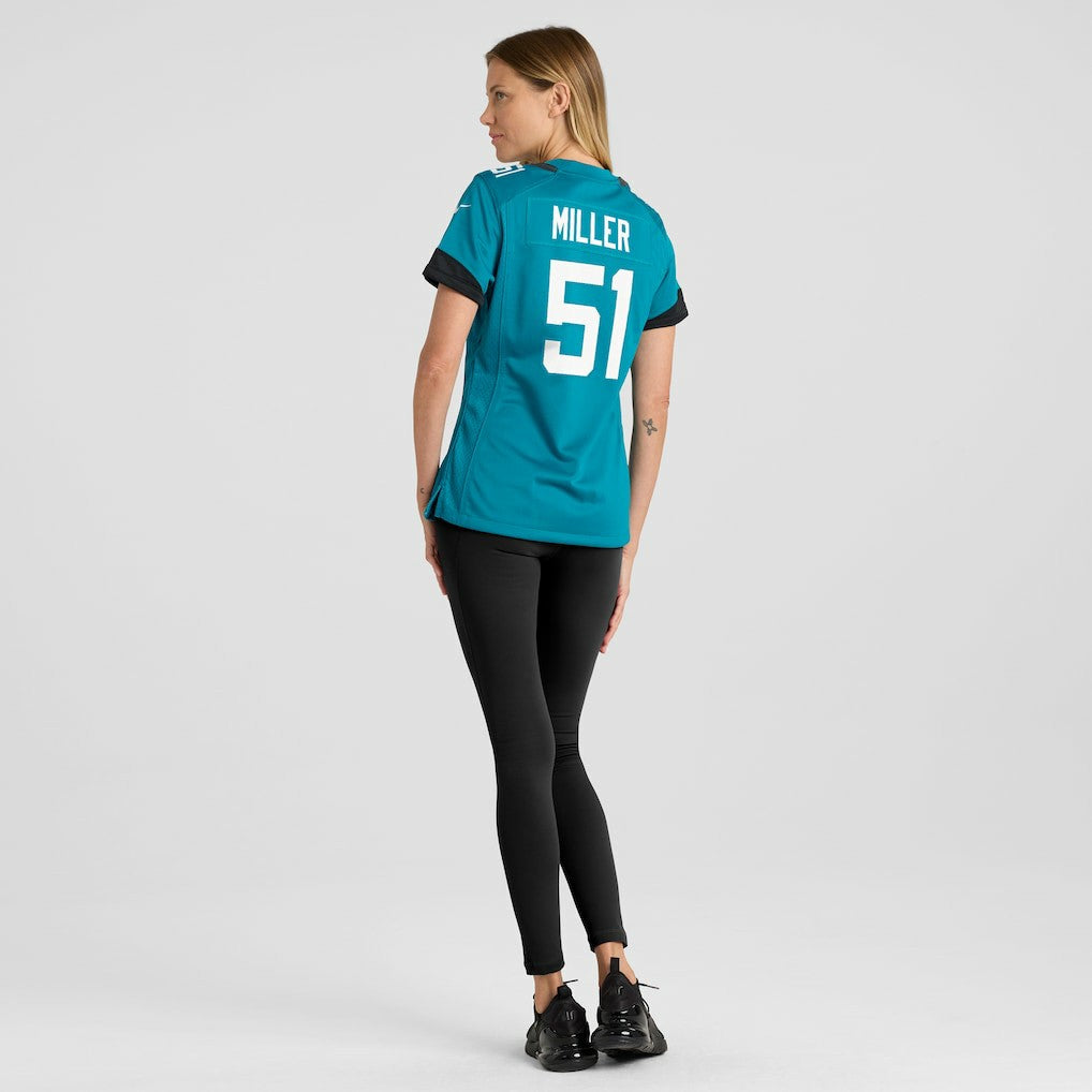 Jacksonville Jaguars Ventrell Miller  Women's Game Jersey | NFL New