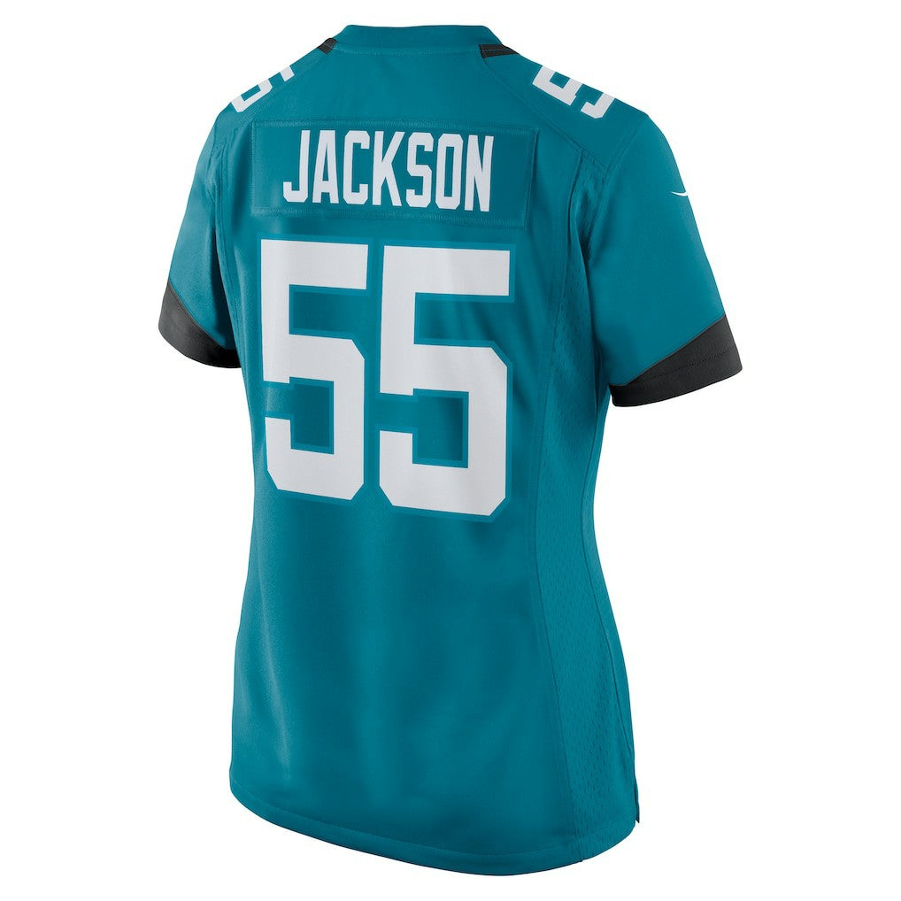 Jacksonville Jaguars Dequan Jackson  Women's Game Jersey | NFL US