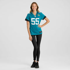 Jacksonville Jaguars Dequan Jackson  Women's Game Jersey | NFL US