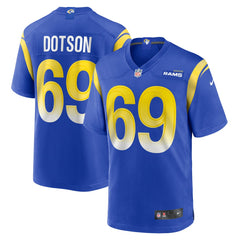 Los Angeles Rams Kevin Dotson  Game Jersey | NFL On sale