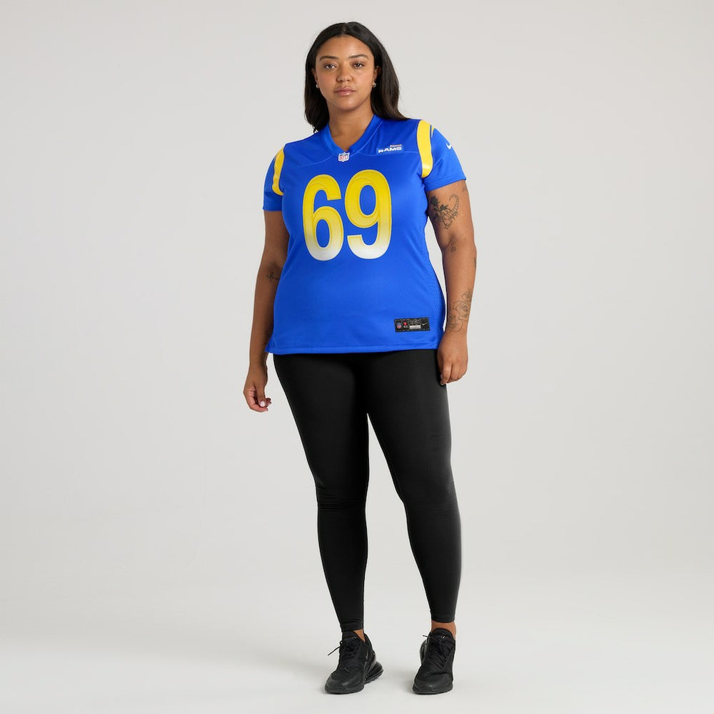 Los Angeles Rams Kevin Dotson  Women's Game Jersey | NFL Sale
