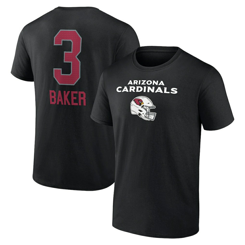 Arizona Cardinals Budda Baker  Team Wordmark Player Name & Number T-Shirt | NFL Near me