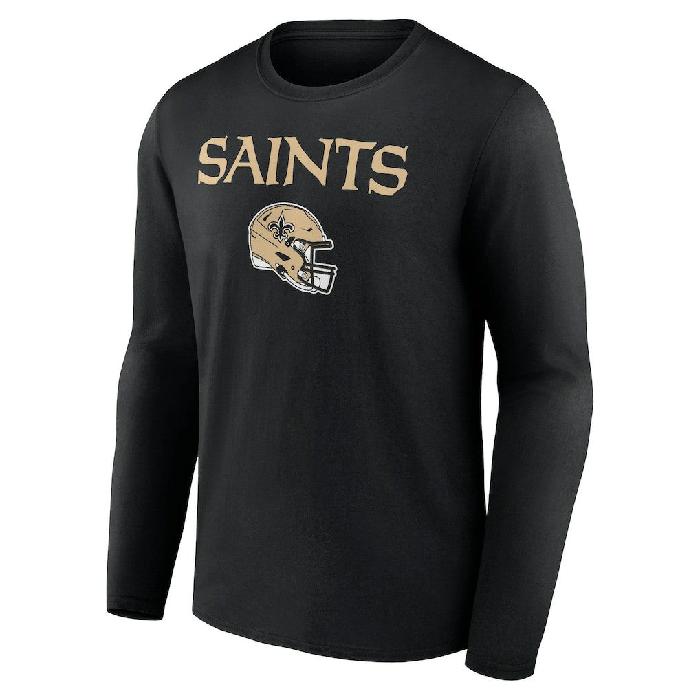 New Orleans Saints Chris Olave  Team Wordmark Player Name & Number Long Sleeve T-Shirt | NFL Discount