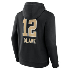 New Orleans Saints Chris Olave  Team Wordmark Player Name & Number Pullover Hoodie | NFL Hot