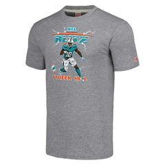 Miami Dolphins Tyreek Hill  Homage Unisex NFL Blitz Player Tri-Blend T-Shirt | NFL On sale