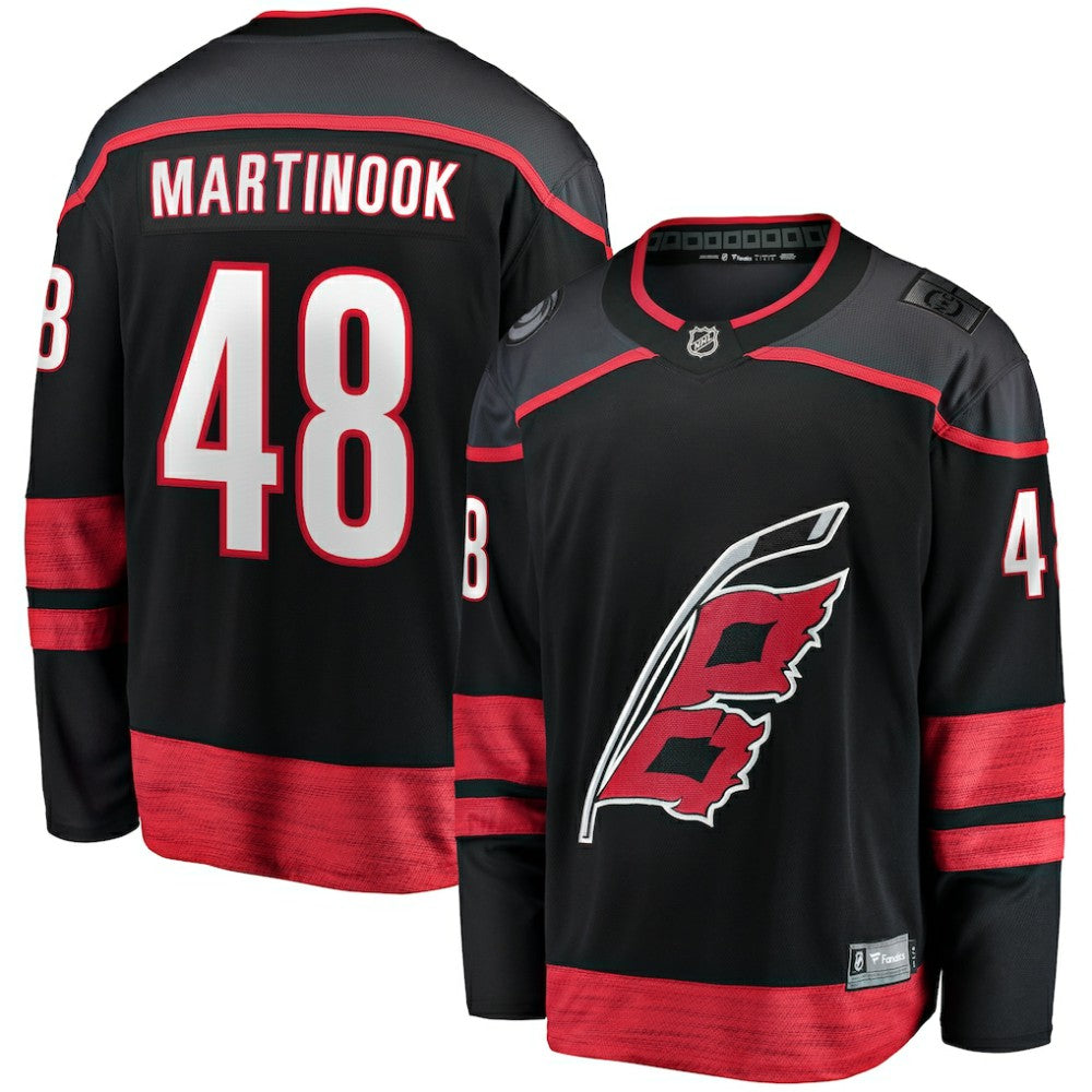 Jordan Martinook Carolina Hurricanes Fanatics Home Breakaway Jersey -  NHL Jerseys