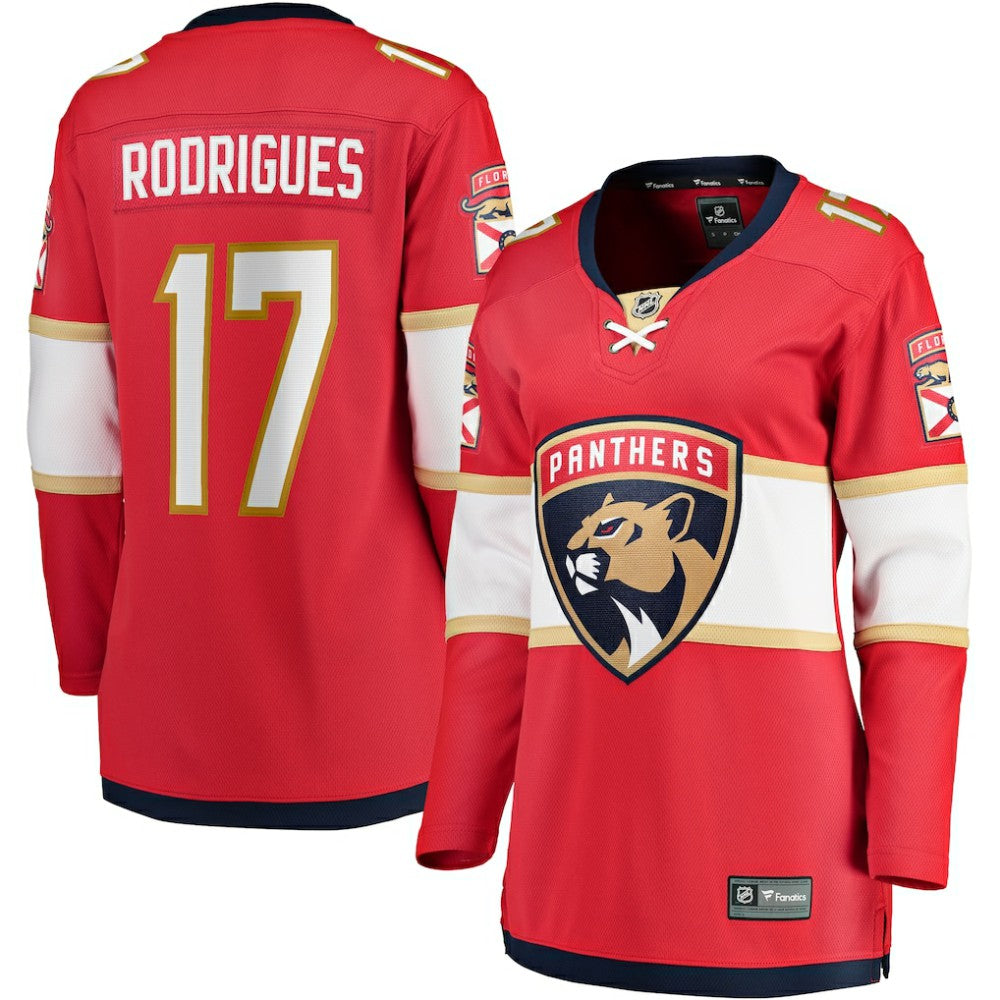 Evan Rodrigues Florida Panthers Fanatics Women's Home Breakaway Player Jersey -  NHL Jerseys