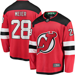 Timo Meier New Jersey Devils Fanatics Home Breakaway Jersey -  NHL Jerseys