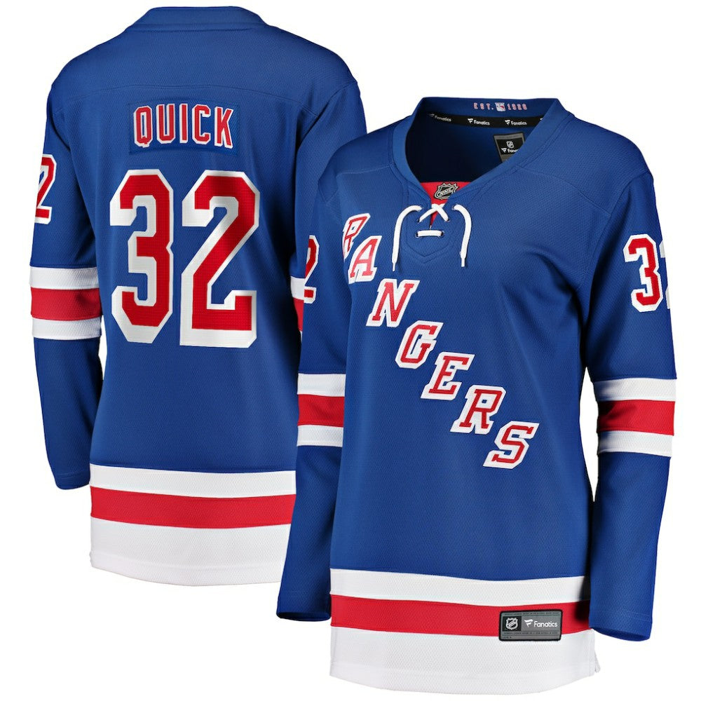 Jonathan Quick New York Rangers Fanatics Women's Home Breakaway Player Jersey -  NHL Jerseys