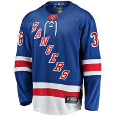 Anton Blidh New York Rangers Fanatics Home Breakaway Jersey -  NHL Jerseys