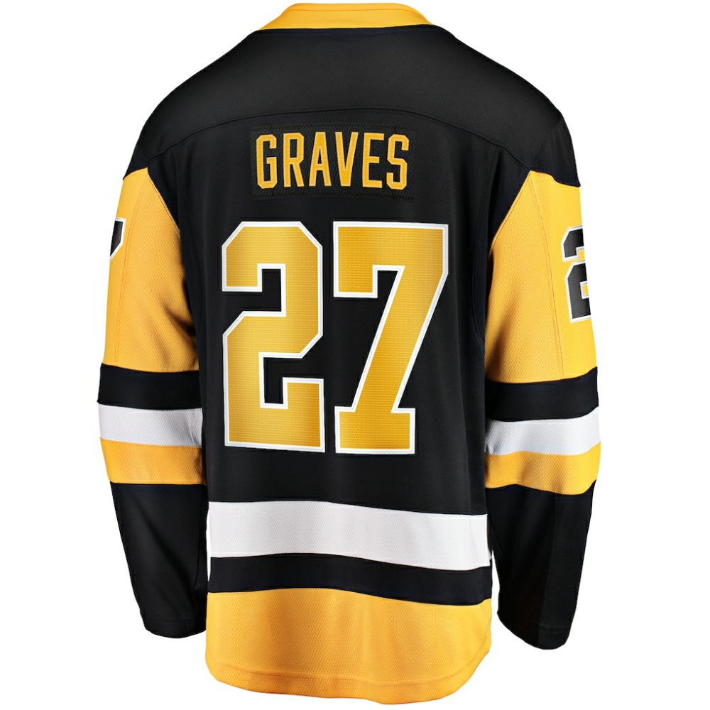 Ryan Graves Pittsburgh Penguins Fanatics Home Breakaway Jersey -  NHL Jerseys