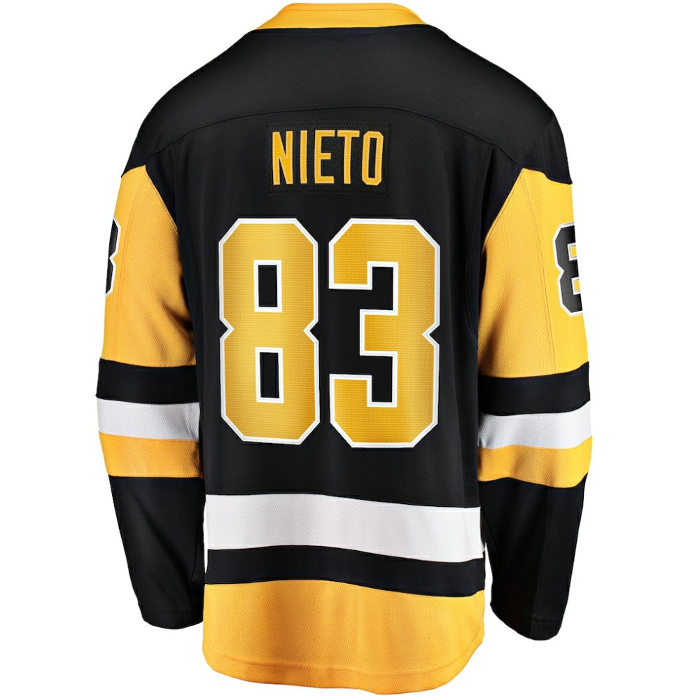 Matt Nieto Pittsburgh Penguins Fanatics Home Breakaway Jersey -  NHL Jerseys