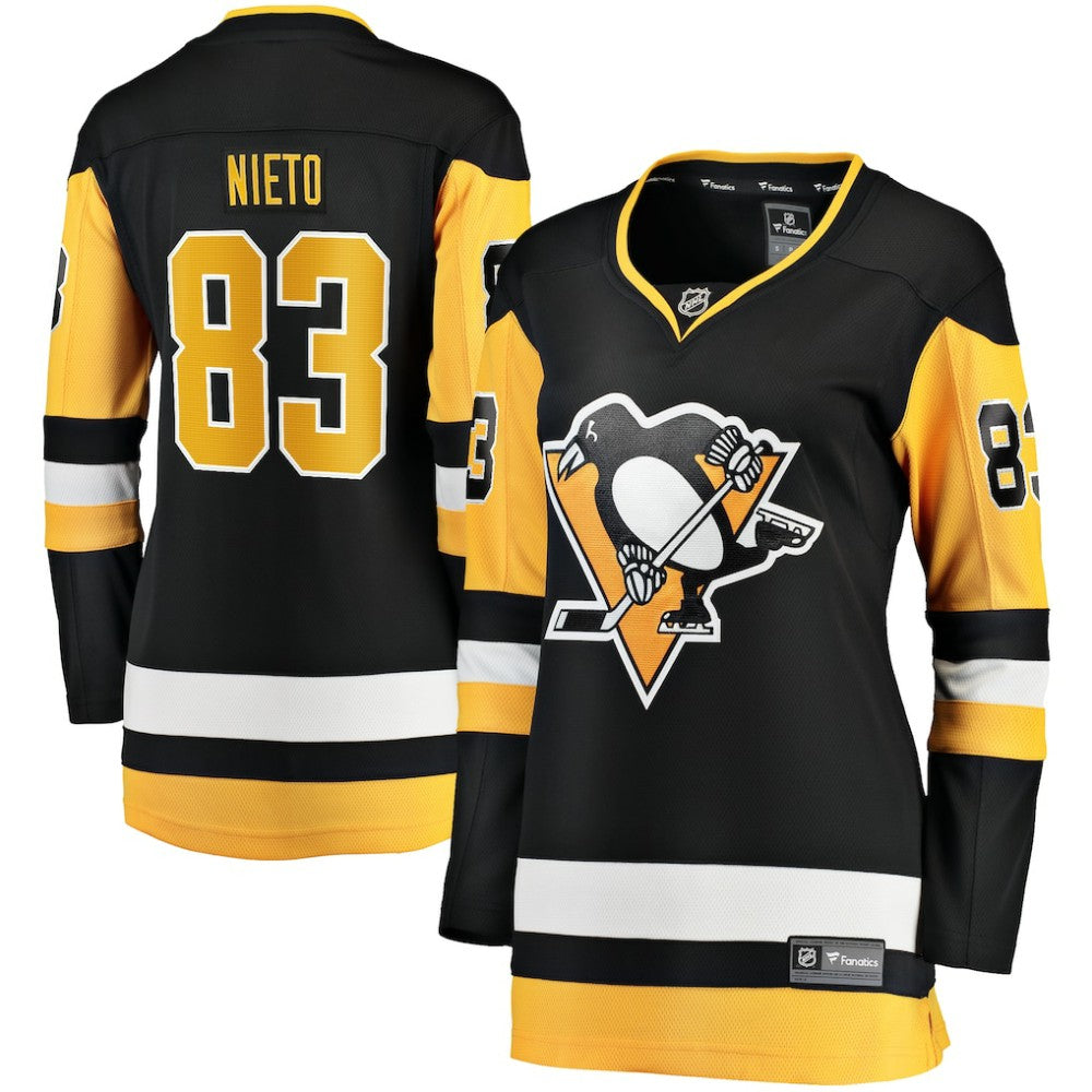 Matt Nieto Pittsburgh Penguins Fanatics Women's Home Breakaway Player Jersey -  NHL Jerseys