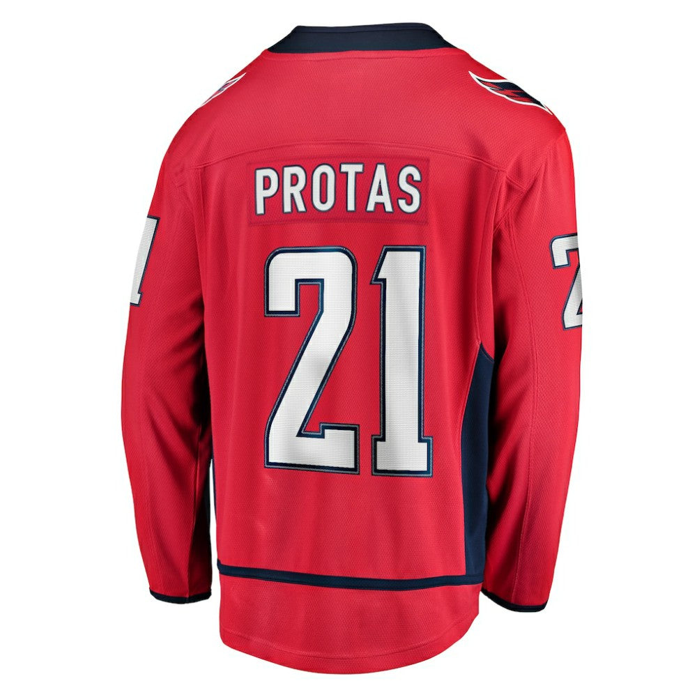 Aliaksei Protas Washington Capitals Fanatics Home Breakaway Jersey -  NHL Jerseys