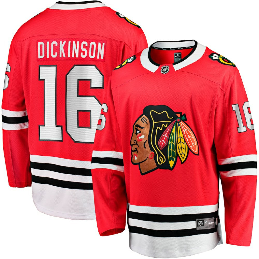 Jason Dickinson Chicago Blackhawks Fanatics Home Breakaway Jersey -  NHL Jerseys