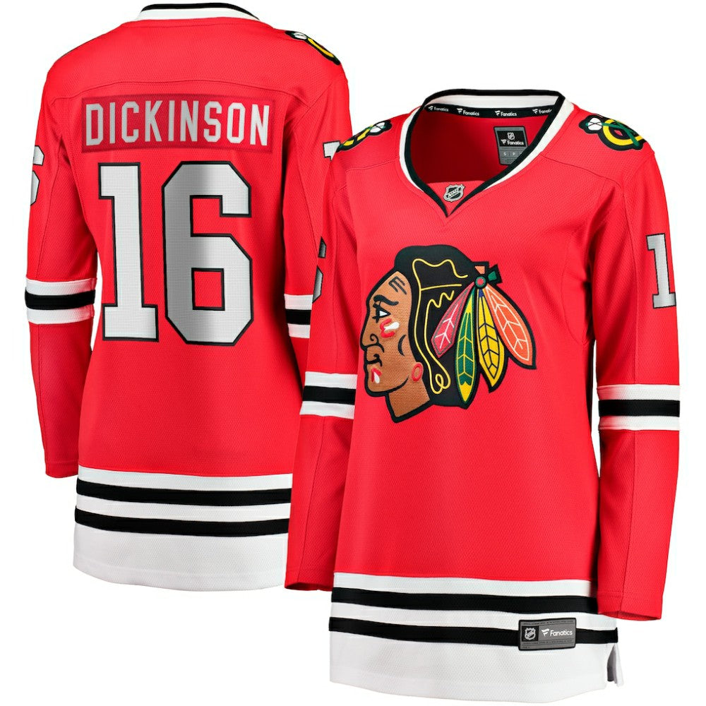 Jason Dickinson Chicago Blackhawks Fanatics Women's Home Breakaway Player Jersey -  NHL Jerseys