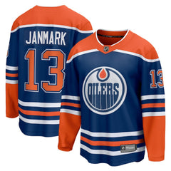Mattias Janmark Edmonton Oilers Fanatics Home Breakaway Jersey -  NHL Jerseys