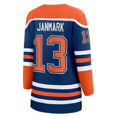 Mattias Janmark Edmonton Oilers Fanatics Women's Home Breakaway Player Jersey -  NHL Jerseys