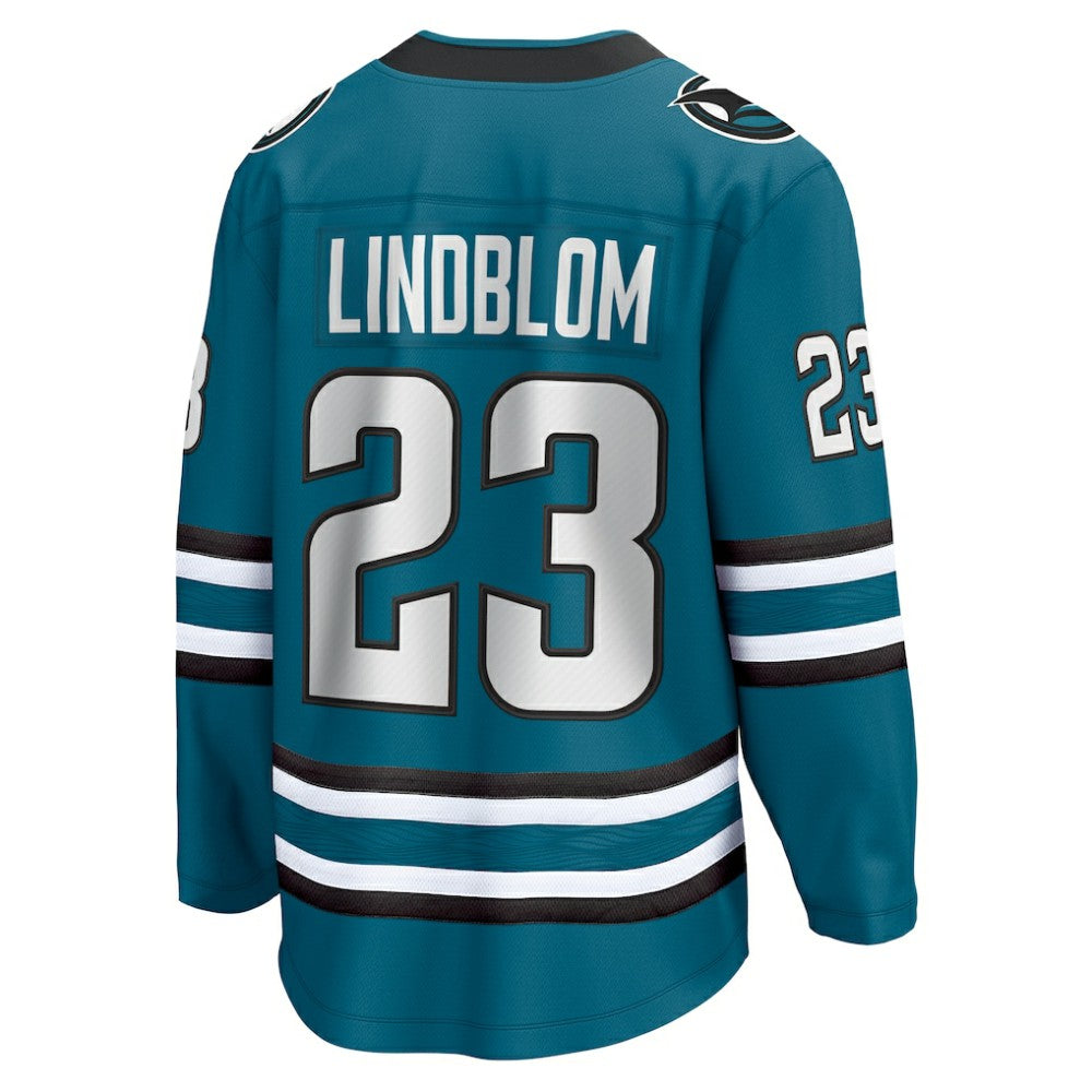 Oskar Lindblom San Jose Sharks Fanatics Home Breakaway Jersey -  NHL Jerseys