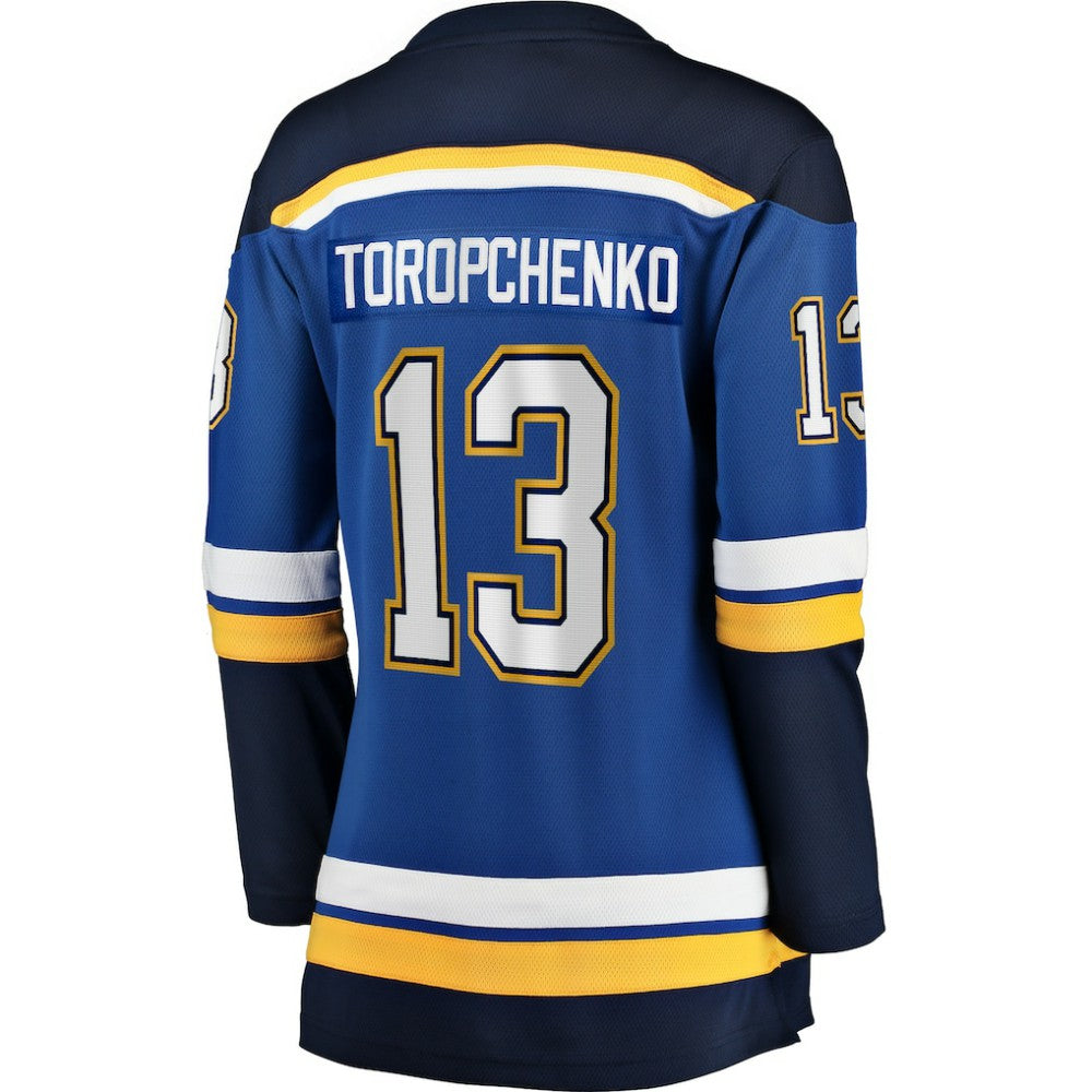 Alexey Toropchenko St. Louis Blues Fanatics Women's Home Breakaway Player Jersey -  NHL Jerseys