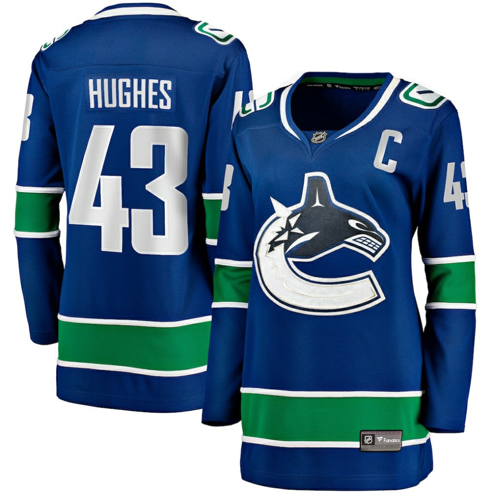 Quinn Hughes Vancouver Canucks Fanatics Women's Home Breakaway Player Jersey -  NHL Jerseys