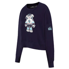 Seattle Kraken Pro Standard Women's Mascot Crewneck Pullover Sweatshirt -  NHL Sweatshirts