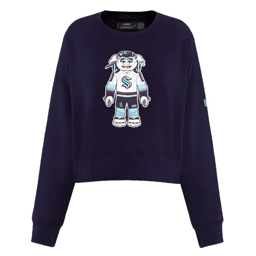 Seattle Kraken Pro Standard Women's Mascot Crewneck Pullover Sweatshirt -  NHL Sweatshirts