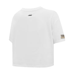 Vegas Golden Knights Pro Standard Women's Boxy Script Tail Cropped T-Shirt -  NHL T-shirts