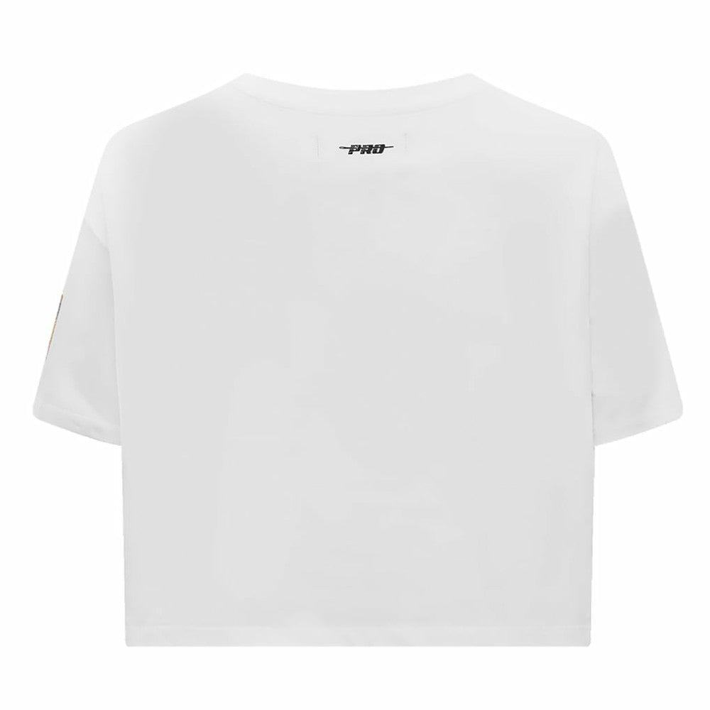 Vegas Golden Knights Pro Standard Women's Boxy Script Tail Cropped T-Shirt -  NHL T-shirts