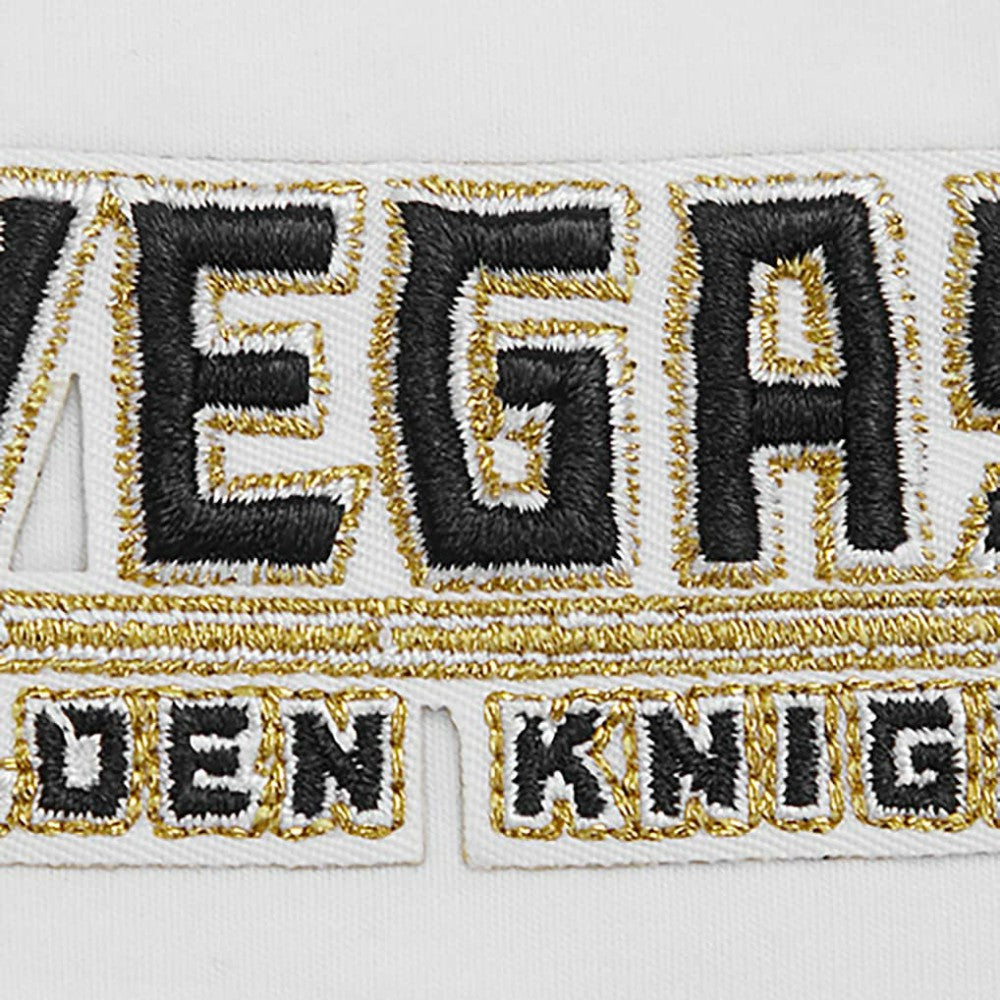 Vegas Golden Knights Pro Standard Women's Boxy Script Tail Cropped T-Shirt -  NHL T-shirts
