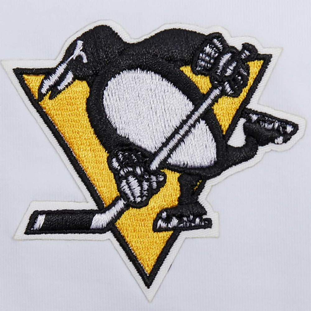 Pittsburgh Penguins Pro Standard Women's Boxy Script Tail Cropped T-Shirt -  NHL T-shirts