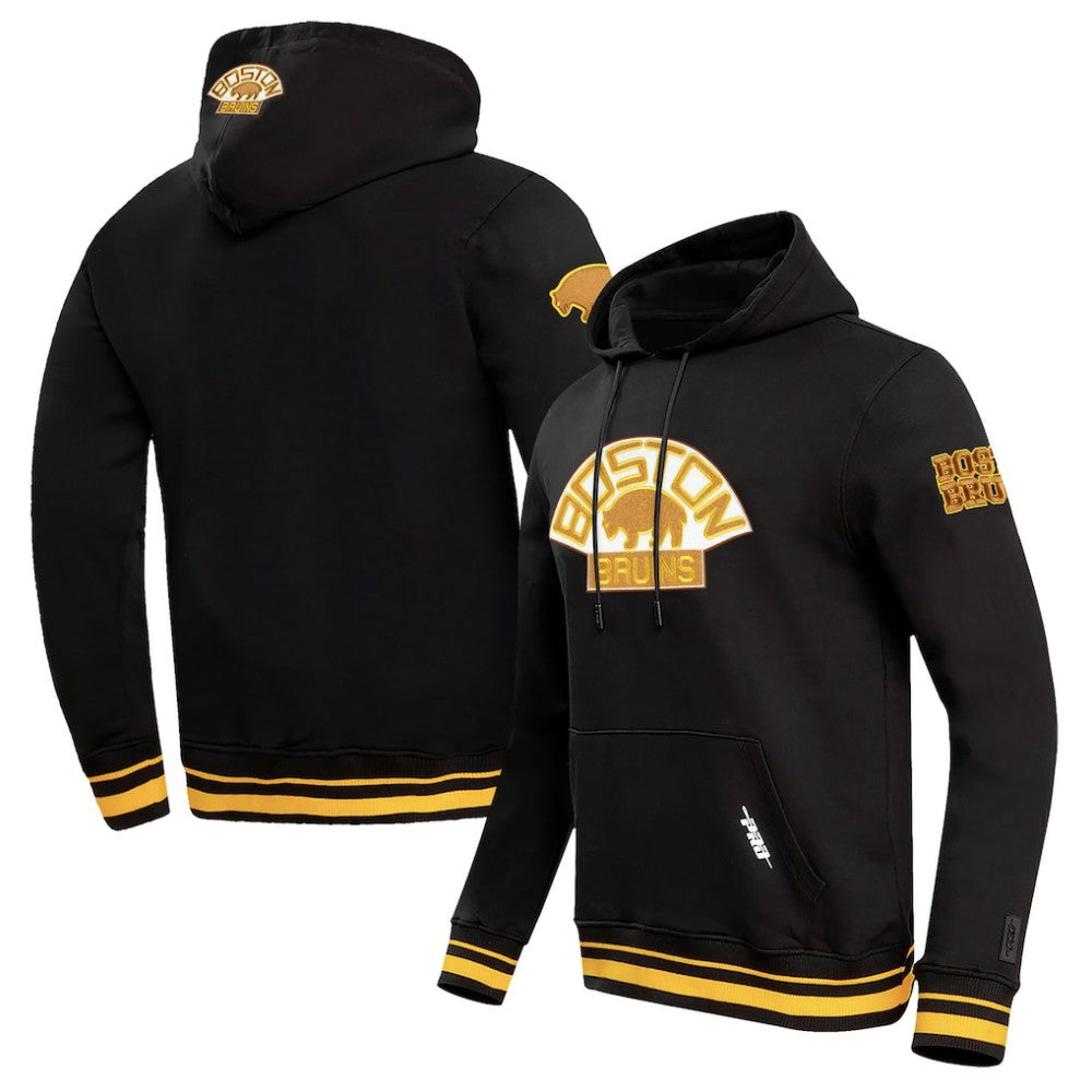 Boston Bruins Pro Standard Retro Classic Fleece Pullover Hoodie -  NHL Hoodies