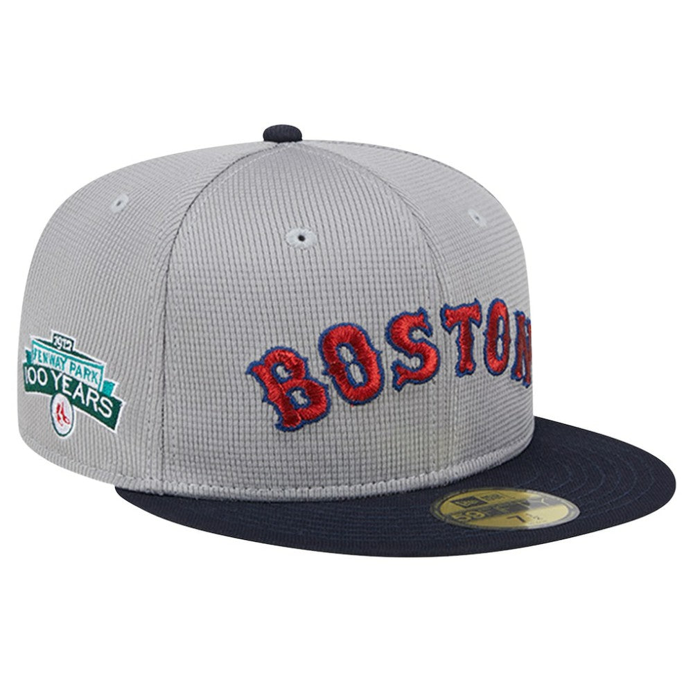 Boston Red Sox New Era Pivot Mesh 59FIFTY Fitted Hat - MLB Hats